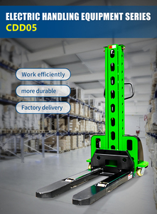 500kg <strong>1500kg</strong> Self-Lifting Pallet Loader Semi <strong>Electric</strong> Self Load Lifting Portable <strong>Stacker</strong> - Product Image 4