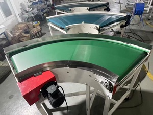 Chất lượng cao nhà máy nhà sản xuất 90 <span class=keywords><strong>180</strong></span> độ đường cong PU/PVC vành đai băng tải máy quay - Product Image 5