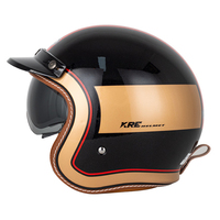Casque de moto vintage SOMAN homologué DOT pour hommes et femmes, casque jet d'été, casque ouvert pour moto tout-terrain, casque de conduite électrique, cascos