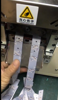HX-120DK Nouvelle machine de découpe, de poinçonnage et d'impression de chants de meubles entièrement automatique en PVC, HPL, TPE