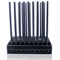 Puissant 142W 18 antennes bureau GPS Lojack VHF UHF 2g/3G/4G/5g WiFi 2.4G/5.2g/5.8g détecteur de Signal