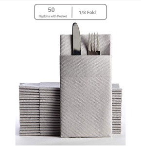 Kangaroo Air Laid <span class=keywords><strong>servilleta</strong></span>, tamaño perfecto Lino-Feel, desechable como Soft & Perfect Dinner Napk - Product Image 2