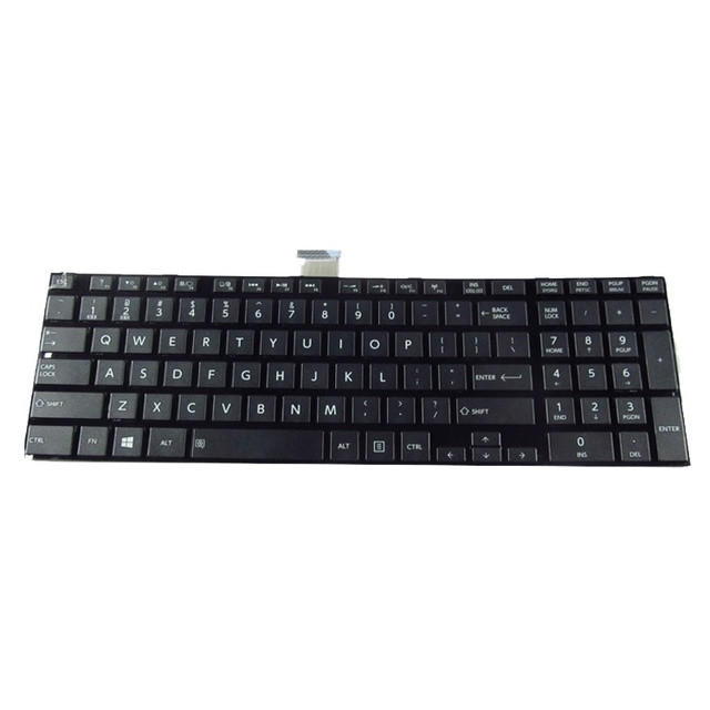 Black Laptop US Keyboard for Toshiba Satellite L50-A L50D-A Notebook Parts laptop part