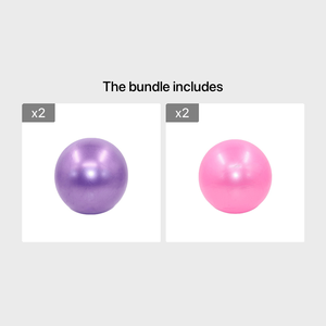 Bóng tập Pilates và Yoga 20cm, 25cm/9.8 inch để tập thể dục thăng bằng, dùng trong nhà - Product Image 6