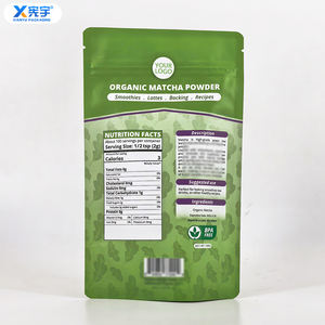 Bolsa <span class=keywords><strong>de</strong></span> Aluminio con Cierre Hermético y Resistente a la Humedad para Alimentos, Bolsa <span class=keywords><strong>de</strong></span> Mylar para Liofilización <span class=keywords><strong>de</strong></span> Café <span class=keywords><strong>en</strong></span> <span class=keywords><strong>Polvo</strong></span> y Matcha - Product Image 2