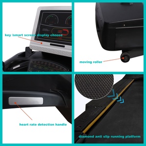 China Manufacture Factory Best Selling <strong>Running</strong> <strong>Machine</strong> Commercial Treadmill Indoor Fitness Equipment <strong>LCD</strong> Screen - Product Image 6