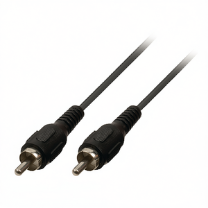 Cable de audio Rca macho a Rca macho de 1.00 m negro - Product Image 2