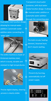 Machine à buns vapeur commerciale 220V, équipement de cuisson automatique de dumplings et baozi, machine à vapeur électrique, vente chaude
