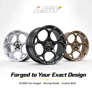ล้อฟอร์จ LS8086 แบบกำหนดเอง น้ำหนักเบา 5x112 5x120 5x114.3 ล้ออัลลอย 18 19 20 นิ้ว สำหรับ BMW X5 X6 M3 M4 M5 - Product Image 5