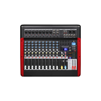 CHXYKOM T102-FX Table de mixage audio professionnelle 24 bits avec effets DSP, égaliseur 7 bandes, lecteur MP3, enregistreur USB pour voix réglable