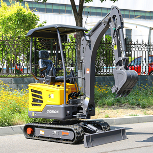 Mini Excavadora de 2 Toneladas, Pequeña Máquina Excavadora para Construcción y Jardinería, Capacidad de 2 Toneladas, Ideal para Tareas Pesadas de Jardinería Hy - Product Image 1
