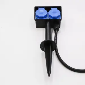 Spike Mặt Đất Với 2/3/4 Ổ Cắm Chỉ Ground Spike Pháp/Schuko/UK/Swiss Loại Ổ Cắm - Product Image 1