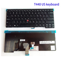 Grosir OEM baru untuk IBM US UK GR FR SP LA FR Keyboard Laptop dengan Pointer tanpa lampu belakang untuk Lenovo Thinkpad T440 T431s