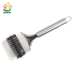 Cortador de Cebolla Verde y Rebanador de Fideos de Alta Calidad, Antiadherente, de Acero Inoxidable Plateado, Herramientas para Frutas y Verduras, Peladores y Ralladores - Product Image 1