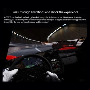 4D <strong>Racing</strong> Simulator <strong>Rig</strong> with Cockpit Triple Wheel Gaming Car Seat for Drift Driving Best <strong>Sim</strong> <strong>Racing</strong> Game Machine <strong>Setup</strong> - Product Image 6