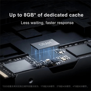 Оригинальный твердотельный накопитель NM1090 M.2 PCIe 5.0 12000 МБ/с 3D TLC NAND с динамическим кэшем и охлаждением, внутренний SSD 2 ТБ для ПК и PS5, M.2 SSD 2 ТБ - Product Image 4