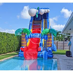 Glissière d'eau gonflable de château de videur de divertissement d'enfants - Product Image 6