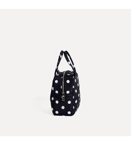Bolso cuadrado mini de moda con estampado de lunares para mujer, bolso de hombro o bandolera de nailon informal y práctico - Product Image 6
