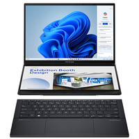 Nouvel ordinateur portable ZenbookDUO 14 pouces 2.8K double écran OLED 32 Go + 1 To Ultra9, ordinateur portable de poche en aluminium, clavier anglais