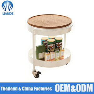 <span class=keywords><strong>Table</strong></span> d'appoint moderne en fer pour salon et salle à manger, <span class=keywords><strong>table</strong></span> basse mobile avec étagère de rangement <span class=keywords><strong>extensible</strong></span> - Product Image 3