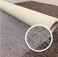 Film protecteur auto-adhésif en PE souple sans papier de support, épaisseurs personnalisées disponibles, résistant à l'humidité pour la décoration de tapis
