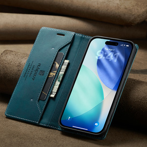 <span class=keywords><strong>Caseme</strong></span> เคสกระเป๋าสตางค์หนังสำหรับ <span class=keywords><strong>iPhone</strong></span> 17 PRO MAX ที่ใส่บัตรแบบพับได้หรูหราสำหรับ <span class=keywords><strong>iPhone</strong></span> 17 16 15 PRO MAX - Product Image 2