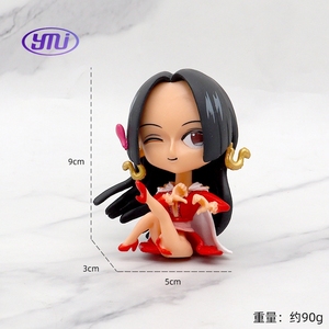 8 스타일 10CM 앉아 Q VER. 루피 사보 로 쵸퍼 롤로노아 조로 상디 우솝 1 조각 만화 입상 동상 장난감 PVC 애니메이션 그림 - Product Image 2