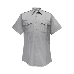 Uniforme de garde de sécurité pour hommes personnalisé chemise kaki manches courtes en coton polyester avec poches poitrine fabriqué au Vietnam - Product Image 4