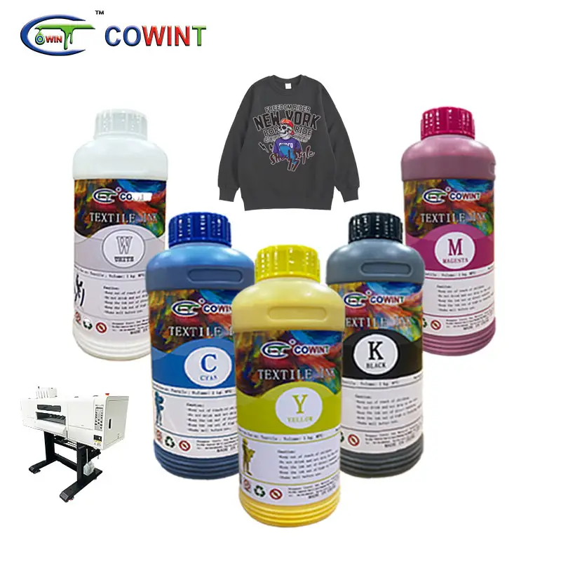 Cowint hight quality Wholesales premium ink dtf 1000ml Used For for epson i3200 5 colors Dtf Ink Manufacturer