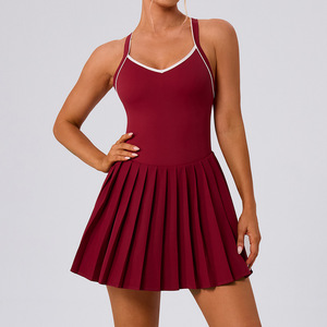 Nouvelle collection de vêtements de sport pour le badminton et le golf pour femmes, robe de tennis respirante, robe de sport, tenue de sport Dry Fit - Product Image 5