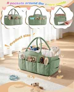 Organizador <span class=keywords><strong>de</strong></span> Pañales para Bebé, Ligero, Acolchado, <span class=keywords><strong>de</strong></span> Nailon, para Artículos <span class=keywords><strong>de</strong></span> Bebé - Product Image 2