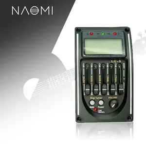 Nanomi – micro de guitare LC-5 5 bandes, accordeur de préampli de guitare EQ, capteur piézo en céramique 101 201 301 isys