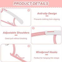 Langlebiger Kunststoff PP rutsch feste Kinder Baby personal isierte Kleiderbügel Hose Kleiderbügel Kleidung Organizer für Wohnzimmer Kleidung Trocknen