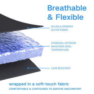 Flexible Reusable Cold <b>Ice</b> Sleeve <b>for</b> Meniscus <b>Knee</b> Elbow Quad Hamstring Relief Hot & Cold <b>Packs</b> <b>for</b> Injury Recovery - Product Image 3