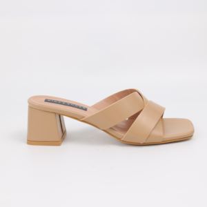 Sandales légères en PU souple avec talon carré, tendance mode hivernale, effet rehausseur de taille pour le printemps, l'été et l'automne - Product Image 1