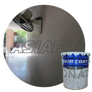 Peinture murale anti-humidité de revêtement de texture de granule de pierre acrylique pour l'application de brosse de rénovation de façade d'hôtel de villa - Product Image 5