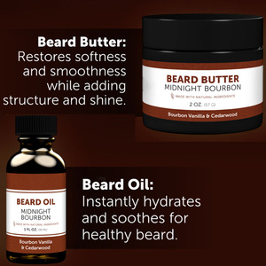 Nhà máy cung cấp số lượng lớn giá nhãn hiệu riêng râu dầu và bơ <span class=keywords><strong>kit</strong></span>, râu chăm sóc thiết lập cho nam giới râu tăng trưởng, giữ ẩm và làm mềm - Product Image 5