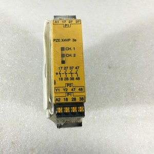 Module de relais de sécurité PZE X4VP 777583 EJ2918 PZE X4VP 777584 EJ2918 PZE X4VP 777585 EJ2918 pour l'automatisation industrielle PLC - Product Image 1