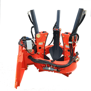Accessoire de transplanteur d'arbres hydraulique 3T 5T 8T <span class=keywords><strong>pour</strong></span> chargeuse sur pneus, <span class=keywords><strong>pour</strong></span> pépinière, aménagement paysager et transplantation d'arbres - Product Image 1