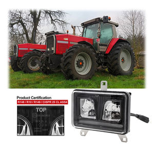 Massey Ferguson 1693943M93 4*6 pouces aluminium 6500K température de couleur 40W <span class=keywords><strong>LED</strong></span> tracteur <span class=keywords><strong>phare</strong></span> Hi/Lo faisceau lampe de <span class=keywords><strong>travail</strong></span> nouveau - Product Image 1