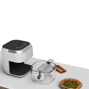 Цифровая электрическая воздушная фритюрница, портативная, без масла, нетоксичное пищевое качество, умная кухонная фритюрница для жарки во фритюре - Product Image 5