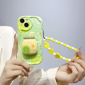 <span class=keywords><strong>Coque</strong></span> de Téléphone en TPU avec Lanière Chaîne pour <span class=keywords><strong>iPhone</strong></span> 16 Pro Max 15 14 13 12 <span class=keywords><strong>11</strong></span> XS XR, Motif <span class=keywords><strong>Citron</strong></span> Nectarina, Souple et Anti-Chocs - Product Image 6
