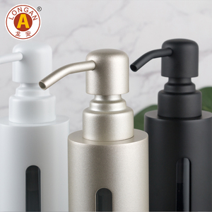 Dispenser per <span class=keywords><strong>Sapone</strong></span> Liquido e Lozione Corpo Personalizzato in Acciaio Inox Oro Nero Bianco da Parete per <span class=keywords><strong>Bagno</strong></span> - Product Image 4