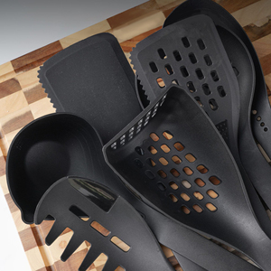 6 pezzi eco-friendly in Nylon <span class=keywords><strong>accessori</strong></span> per la <span class=keywords><strong>cucina</strong></span> lunghi in acciaio inossidabile comodi strumenti moderni per <span class=keywords><strong>bambini</strong></span> in plastica ragionevolmente - Product Image 6