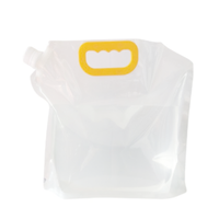 Pochette souple à bec verseur incliné de qualité alimentaire avec buse d'aspiration pour vodka et bière, sac souple à bec verseur de qualité alimentaire, anti-fuite