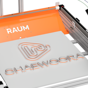 Chaewoora Nouvelle imprimante 3D industrielle de grande envergure, nivellement automatique, plateau chauffant, connectivité USB, garantie 1 an - Fabricant coréen - Product Image 5