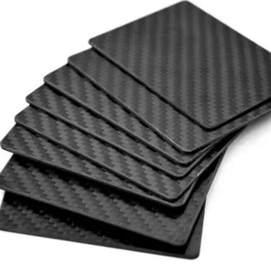 Feuille de fibre de carbone 3K haute résistance 980*500mm 100% / Résine époxy - Product Image 1