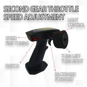 Coche de Control Remoto con Tracción en las Cuatro Ruedas y Velocidad Variable para Niños, Coche de Carreras de Control Remoto Recargable Realista, Modelo de Juguete - Product Image 4