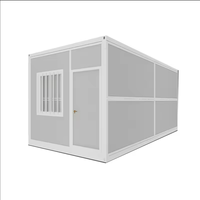 Maison conteneur Nestporta, mini-cabane modulaire moderne pour atelier, usine, appartement, solution préfabriquée portable