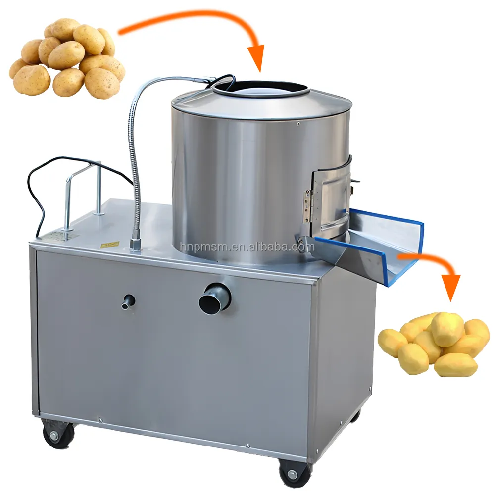 Низкобюджетная машина для очистки картофеля, машина для очистки и очистки картофеля, линия по сортировке фруктов и овощей